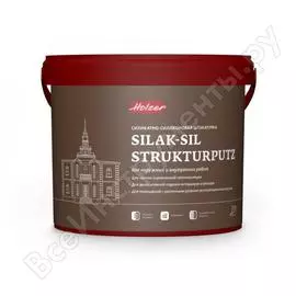 Штукатурка декоративная silak-sil strukturputz r 15 (25 кг; зерно 1.5 мм) holzer 3448
