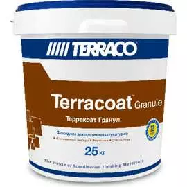 Штукатурное декоративное покрытие TERRACO ТЕРРАКОАТ ГРАНУЛ 6149925