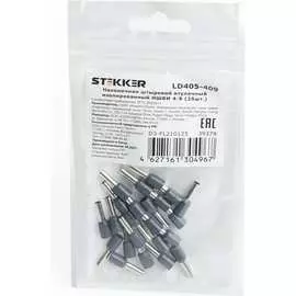 Штыревой втулочный изолированный наконечник STEKKER 39379