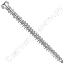 Шуруп для террасной доски bullit tx20 5х80, нержавеющий, 100 шт., пакет ке.030767