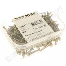 Шуруп качественный крепеж 3,0х30 (360 шт.) 0300427