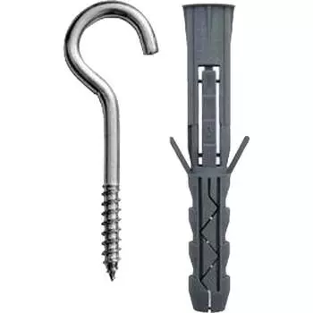 Шуруп-крюк НАКРЕПКО 4х40 4 шт. 103804