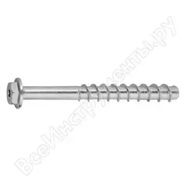 Шуруп по бетону sormat s-csa hex 10x80/10 9640071359