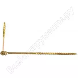 Самонарезающий шуруп для дерева Rusconnect CS 08200 8х200 (100 шт.) 310820