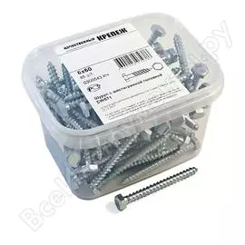 Шуруп качественный крепеж 6/ 60 (85 шт.) 0300543