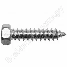 Шестигранный шуруп КРЕП-КОМП 5,5х45 DIN7976 (300 шт.) шш5545ф