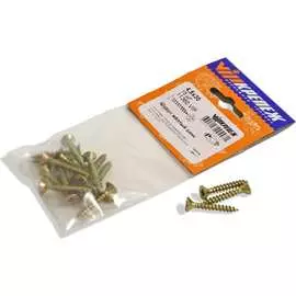 Шуруп vipкрепеж желтый цинк 11360 VIP