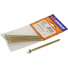 Шуруп vipкрепеж желтый цинк 11396 VIP