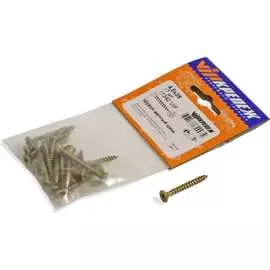 Шуруп vipкрепеж желтый цинк 11342 VIP