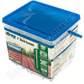 Шурупы для DECK JIG KREG 2 50 мм (700 шт.) SDK-C2SS-700-INT