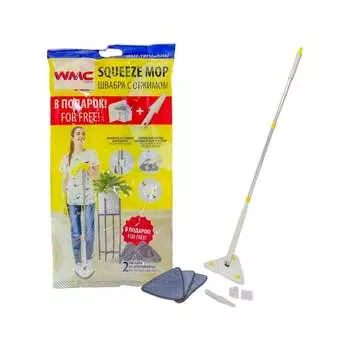 Швабра WMC TOOLS WMC-TRI1(WHITE)(57359)