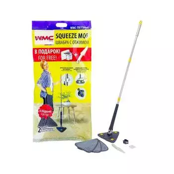 Швабра WMC TOOLS WMC-TRI1/BLUE/(57358)