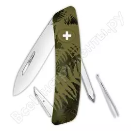 Швейцарский нож swiza c02 camouflage 95 мм, 6 функций, хаки kni.0020.2050