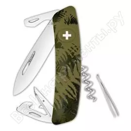 Швейцарский нож swiza c03 camouflage 95 мм, 11 функций, хаки kni.0030.2050
