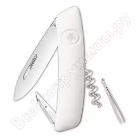 Швейцарский нож swiza d01 standard 95 мм, 6 функций, белый kni.0010.1020