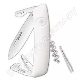 Швейцарский нож swiza d03 standard, 95 мм, 11 функций, белый kni.0030.1020