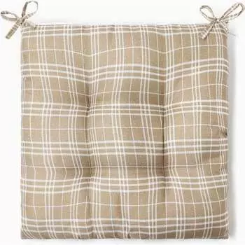 Сидушка на стул Этель Клетка 10362965