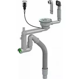 Одинарный сифон для мойки Prevex