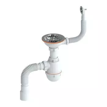 Сифон для мойки Ростовская мануфактура сантехники РМС СЕМ-К (П)