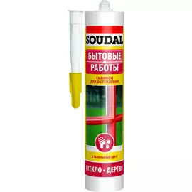 Силиконовый герметик для остекления Soudal