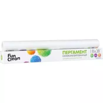 Силиконизированный пергамент для выпечки Fun Clean