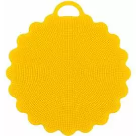 Силиконовая щетка для мытья посуды овощей и фруктов МУЛЬТИДОМ