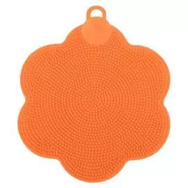 Силиконовая щетка для мытья посуды, овощей и фруктов МУЛЬТИДОМ