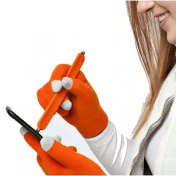 Силиконовый браслет-стилус, оранжевый dress cote bangle 1-8-009