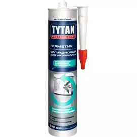 Силиконовый герметик для аквариумов и стекла Tytan