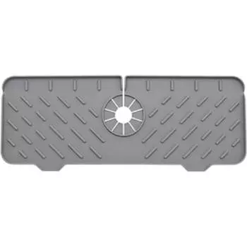 Силиконовый коврик мыльница под смеситель SanTrade SM-DG3741 GY 6558