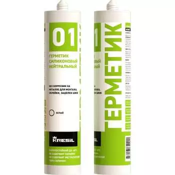 Силиконовый нейтральный герметик Kresil 01 4680195340011