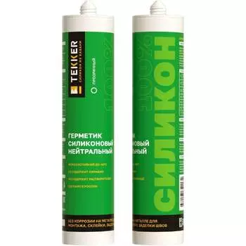 Силиконовый нейтральный герметик Tekker 4680195340134
