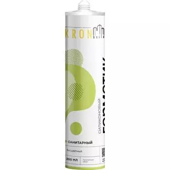 Силиконовый санитарный герметик Kronbuild SST28