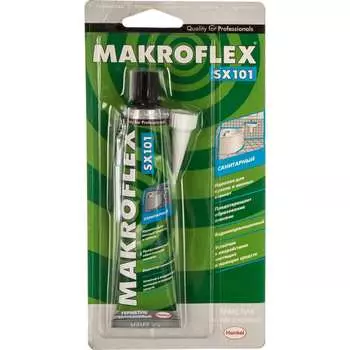 Санитарный силиконовый герметик Makroflex SX101 3002437