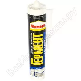 Санитарный силиконовый герметик МОМЕНТ ГЕРМЕНТ 2033215