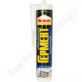 Санитарный силиконовый герметик МОМЕНТ ГЕРМЕНТ 1998756