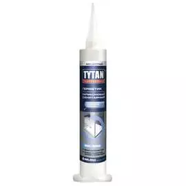 Силиконовый санитарный универсальный герметик tytan professional бесцветный 80мл 621