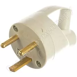 Силовая вилка legrand 2к+з 20а выход кабеля сбоку 55002
