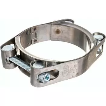 Силовой двухболтовый шарнирный хомут MGF 1-22-20-2-55-65