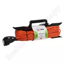 Силовой удлинитель ЭРА UFx-1-2x1.0-40m-IP44 Б0046824