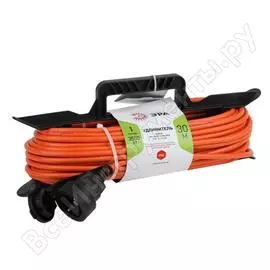 Силовой удлинитель ЭРА UFx-1e-3x1.5-30m-IP20 Б0046830