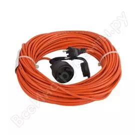 Силовой удлинитель ЭРА UPx1-2x0.75-20m-IP44 Б0043037