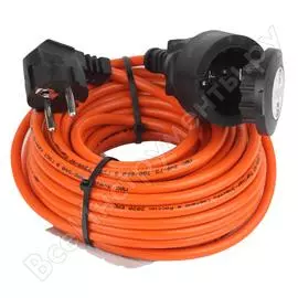 Силовой удлинитель ЭРА UPx-1e-3x0.75-10m-IP44 Б0046810