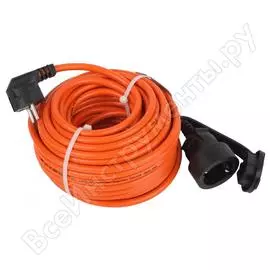 Силовой удлинитель ЭРА UPx-1e-3x1.5-20m-IP44 Б0046816