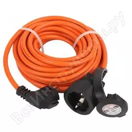 Силовой удлинитель ЭРА UPx-1e-3x1.5-10m-IP44 Б0046815