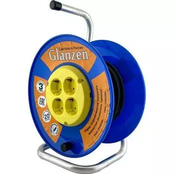 Силовой удлинитель GLANZEN EB-20-014 00-00006722