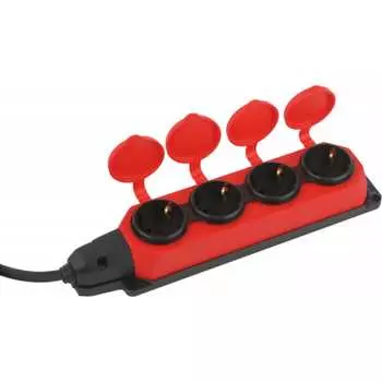 Силовой удлинитель ЭРА UK4e3x1,550mIP44(KG) Б0057590