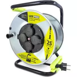 Силовой удлинитель LUX PROFI К4-Е-25 (74125) 4606400430117