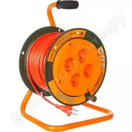 Силовой удлинитель на катушке GLANZEN EB-30-004 00012291