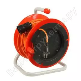 Силовой удлинитель на катушке LUX К1-0-25 4606400417552